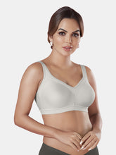 Load image into Gallery viewer, Sonari Non-Padded Wirefree Cotton Full Coverage Everyday Minimizer Bra with Adjustable Straps – SABRINA
