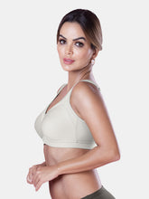 Load image into Gallery viewer, Sonari Non-Padded Wirefree Cotton Full Coverage Everyday Minimizer Bra with Adjustable Straps – SABRINA
