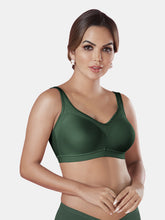 Load image into Gallery viewer, Sonari Non-Padded Wirefree Cotton Full Coverage Everyday Minimizer Bra with Adjustable Straps – SABRINA
