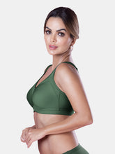 Load image into Gallery viewer, Sonari Non-Padded Wirefree Cotton Full Coverage Everyday Minimizer Bra with Adjustable Straps – SABRINA
