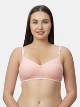 Load image into Gallery viewer, Sonari Thickly Padded Medium Coverage Wirefree Cotton T-Shirt Bra – SMT017
