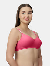 Load image into Gallery viewer, Sonari Thickly Padded Medium Coverage Wirefree Cotton T-Shirt Bra – SMT017
