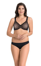 Load image into Gallery viewer, Amante Ultimo Perfect Profile Non-Padded Wired Minimizer Bra - Lace Black
