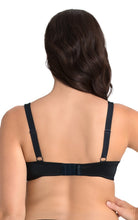 Load image into Gallery viewer, Amante Ultimo Deco Floral Non-Padded Wired Full Cover Bra - Laced Black
