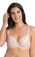 Load image into Gallery viewer, Amante Ultimo Vintage Beauty Padded Wired Full Cover Bra - Laced Cloud Pink
