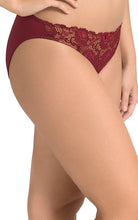 Load image into Gallery viewer, Amante Ultimo Exotic Shimmer Low Rise Bikini - Laced Biking Red
