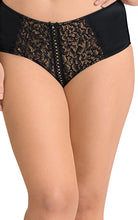 Load image into Gallery viewer, Amante Ultimo Modern Bloom Mid Rise Panty - Laced Black
