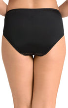 Load image into Gallery viewer, Amante Ultimo Modern Bloom Mid Rise Panty - Laced Black

