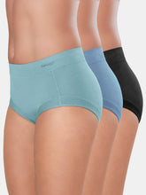 Load image into Gallery viewer, Sonari Sonari 3151 Women's Ultra Soft Lenzing Modal Mid Rise Full Coverage Panties Pack – 3151
