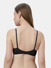 Load image into Gallery viewer, Sonari Non-Padded Wirefree Cotton-Polyester Medium Coverage Everyday Bra with Adjustable Straps – VIOLET
