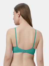 Load image into Gallery viewer, Sonari Non-Padded Wirefree Cotton-Polyester Medium Coverage Everyday Bra with Adjustable Straps – VIOLET
