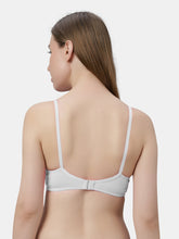 Load image into Gallery viewer, Sonari Non-Padded Wirefree Cotton-Polyester Medium Coverage Everyday Bra with Adjustable Straps – VIOLET
