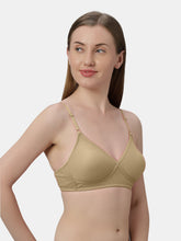 Load image into Gallery viewer, Sonari Non-Padded Wirefree Cotton-Polyester Medium Coverage Everyday Bra with Adjustable Straps – VIOLET
