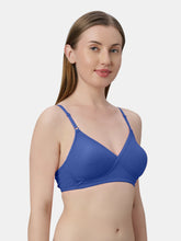 Load image into Gallery viewer, Sonari Non-Padded Wirefree Cotton-Polyester Medium Coverage Everyday Bra with Adjustable Straps – VIOLET

