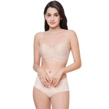 Load image into Gallery viewer, Wacoal Basic Mold  Padded Non-wired  3/4th Cup Everyday Wear Seamless T-Shirt Bra - Beige WB3A140IN
