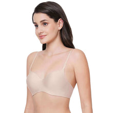 Load image into Gallery viewer, Wacoal Basic Mold  Padded Non-wired  3/4th Cup Everyday Wear Seamless T-Shirt Bra - Beige WB3A140IN

