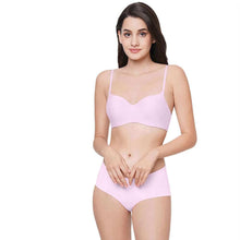 Load image into Gallery viewer, Wacoal Basic Mold  Padded Non-wired  3/4th Cup Everyday Wear Seamless T-Shirt Bra - Mauve WB3A140IN
