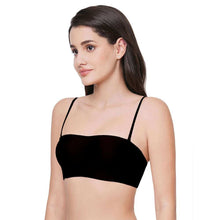 Load image into Gallery viewer, Wacoal Basic Mold Padded Wired Half Cup Strapless Bandeau T-Shirt Bra - Black WB3B530IN
