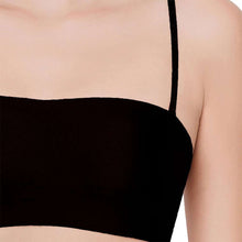 Load image into Gallery viewer, Wacoal Basic Mold Padded Wired Half Cup Strapless Bandeau T-Shirt Bra - Black WB3B530IN
