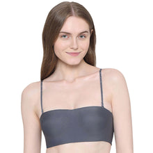 Load image into Gallery viewer, Wacoal Basic Mold Padded Wired Half Cup Strapless Bandeau T-Shirt Bra - Dark Grey WB3B530IN
