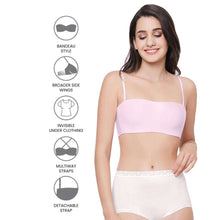 Load image into Gallery viewer, Wacoal Basic Mold Padded Wired Half Cup Strapless Bandeau T-Shirt Bra - Mauve WB3B530IN
