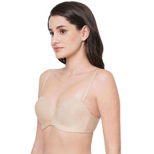 Load image into Gallery viewer, Wacoal Basic Mold Padded Wired  Half Cup Everyday Wear Strapless Multiway Bra - Beige WB78720IN
