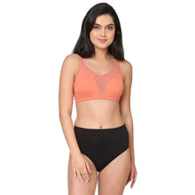 Load image into Gallery viewer, Wacoal Asean Sports Padded Non-Wired Full Coverage Full Support High Intensity Sports Bra - Orange WR15130IN
