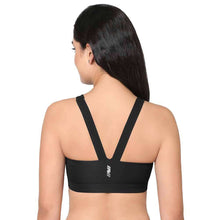 Load image into Gallery viewer, Wacoal Sports Lover Padded Non-wired High Neck Medium Intensity Full coverage Sports Bra - Black WR3446
