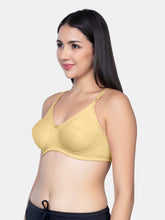 Load image into Gallery viewer, Sonari Non-Padded Wirefree Cotton Medium Coverage T-Shirt Bra – GAURI
