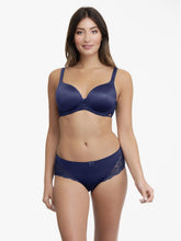 Load image into Gallery viewer, Amante Ultimo Delicate Romance Low Rise Hipster - Inky Blue
