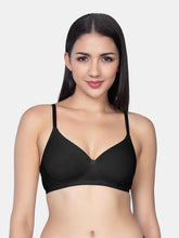 Load image into Gallery viewer, Sonari Lightly Padded Wirefree Nylon Moderate Coverage T-Shirt Bra with Adjustable Straps – YANA
