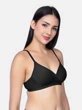 Load image into Gallery viewer, Sonari Lightly Padded Wirefree Nylon Moderate Coverage T-Shirt Bra with Adjustable Straps – YANA
