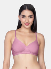 Load image into Gallery viewer, Sonari Lightly Padded Wirefree Nylon Moderate Coverage T-Shirt Bra with Adjustable Straps – YANA
