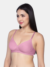 Load image into Gallery viewer, Sonari Lightly Padded Wirefree Nylon Moderate Coverage T-Shirt Bra with Adjustable Straps – YANA
