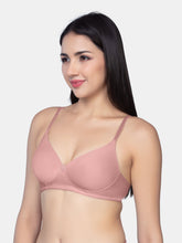 Load image into Gallery viewer, Sonari Lightly Padded Wirefree Nylon Moderate Coverage T-Shirt Bra with Adjustable Straps – YANA
