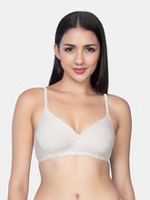 Load image into Gallery viewer, Sonari Lightly Padded Wirefree Nylon Moderate Coverage T-Shirt Bra with Adjustable Straps – YANA
