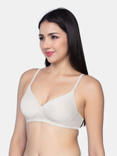 Load image into Gallery viewer, Sonari Lightly Padded Wirefree Nylon Moderate Coverage T-Shirt Bra with Adjustable Straps – YANA

