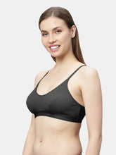 Load image into Gallery viewer, Sonari Non-Padded Wirefree Pure Cotton Medium Coverage Sports Bra with Adjustable Straps – YOGA
