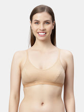 Load image into Gallery viewer, Sonari Non-Padded Wirefree Pure Cotton Medium Coverage Sports Bra with Adjustable Straps – YOGA
