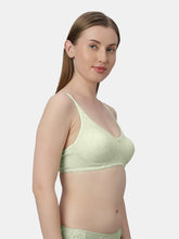 Load image into Gallery viewer, Sonari Non Padded Double Layered Polyester Cotton Bra | Medium Coverage, V Neck, Wire-Free, Adjustable Straps – SMT001
