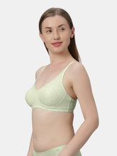 Load image into Gallery viewer, Sonari Non Padded Double Layered Polyester Cotton Bra | Medium Coverage, V Neck, Wire-Free, Adjustable Straps – SMT001
