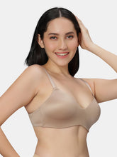 Load image into Gallery viewer, Sonari Lightly Padded Wirefree Soft Nylon T-Shirt Bra with Side Boning and Semi-Detachable Straps – ZIL
