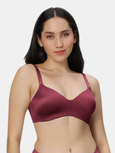 Load image into Gallery viewer, Sonari Lightly Padded Wirefree Soft Nylon T-Shirt Bra with Side Boning and Semi-Detachable Straps – ZIL
