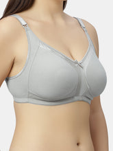 Load image into Gallery viewer, Sonari Full Coverage Wirefree Cotton Minimizer Bra with Adjustable Straps – ZOYA
