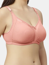 Load image into Gallery viewer, Sonari Full Coverage Wirefree Cotton Minimizer Bra with Adjustable Straps – ZOYA
