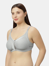 Load image into Gallery viewer, Sonari Full Coverage Wirefree Cotton Minimizer Bra with Adjustable Straps – ZOYA

