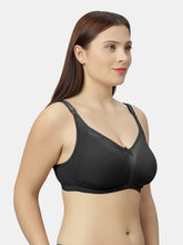 Load image into Gallery viewer, Sonari Full Coverage Wirefree Cotton Minimizer Bra with Adjustable Straps – ZOYA
