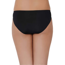 Load image into Gallery viewer, Wacoal Plunge Low Waist Medium Coverage Everyday Wear Bikini Panty - Black ZPY220
