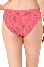 Load image into Gallery viewer, Amante Delicate Dots Bikini Panty - Sun Coral-Blue Pr 22801
