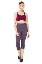 Load image into Gallery viewer, Amante Padded Non Wired Sports Bra - Potent Purple 17113
